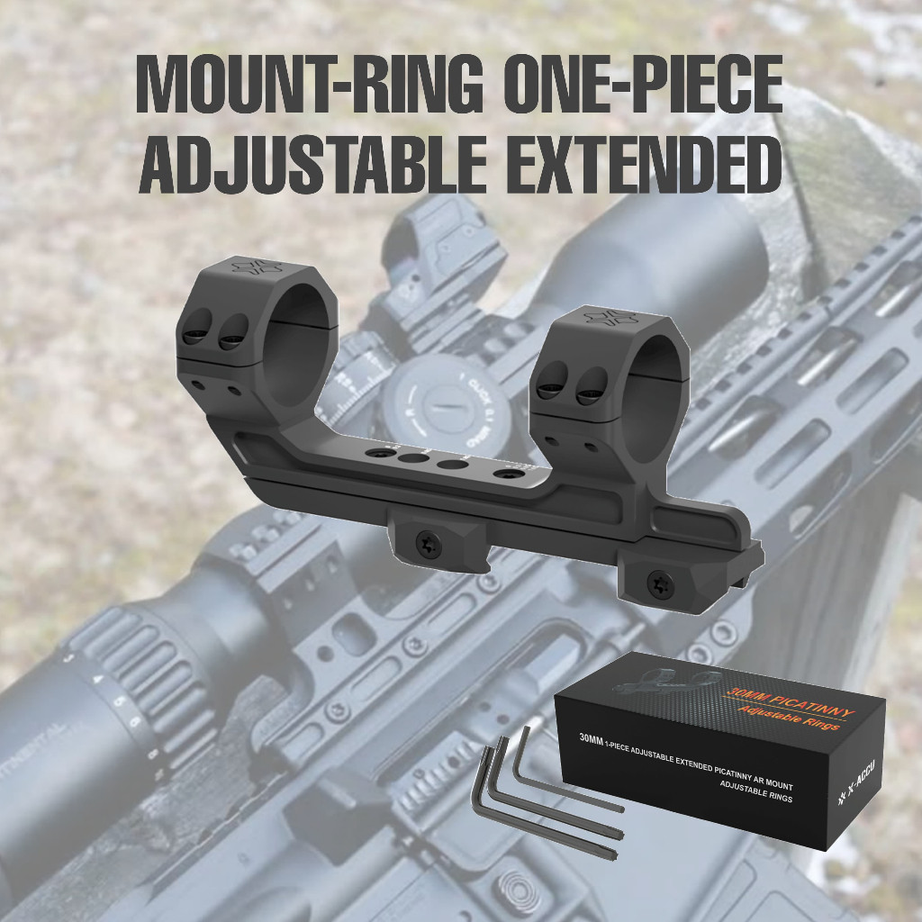 MOUNTING ADJUSTABLE EXTENDED ONE PIECE