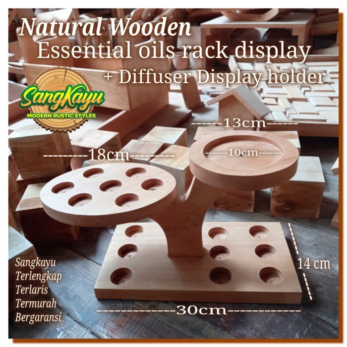 Essential oil rak oil + air humidifier diffuser rak display aromaterapRak oil kayu || rak oil young 
