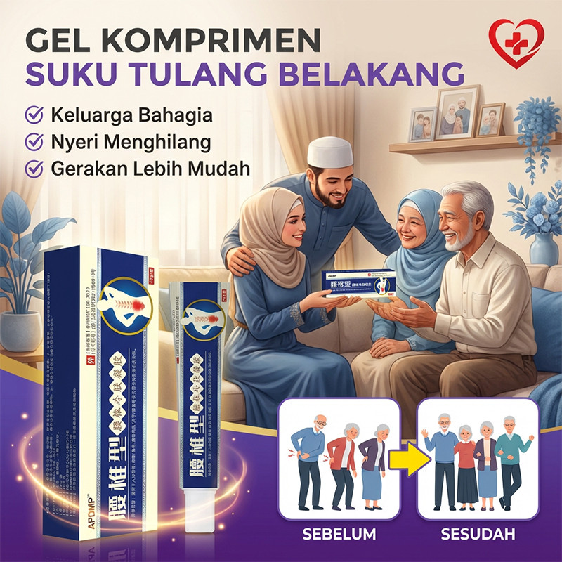 [Beli 1 Gratis 1]Gel Kompres Dingin Nyeri Sendi & Tulang Belakang/Gel Analgesik Kompres Dingin Sendi