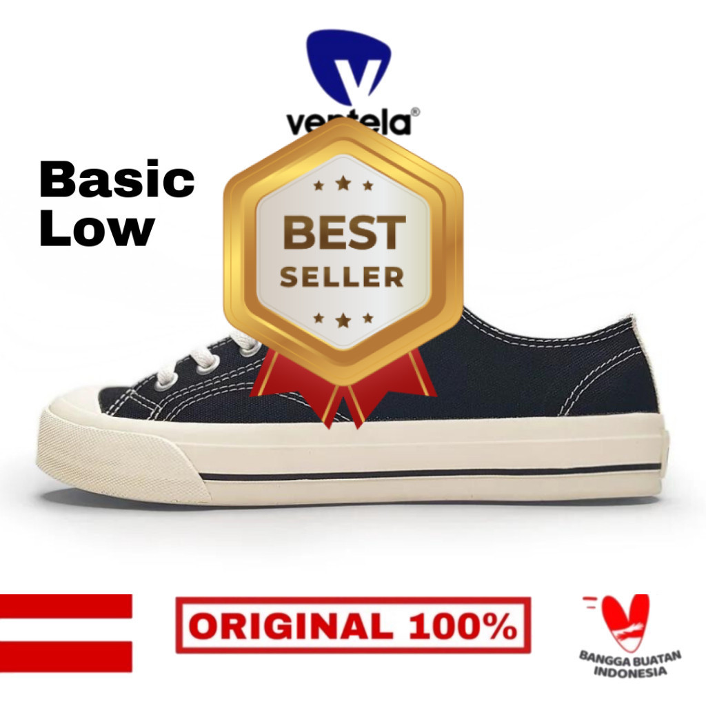 Ventela Basic Low Black Natural [ORIGINAL]