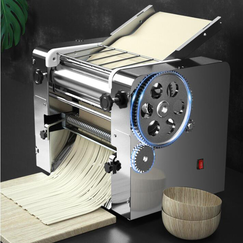 Household Pasta Machine Stainless Steel Noodles Maker Noodle Cutter Electric Automatic Dough Rolling
