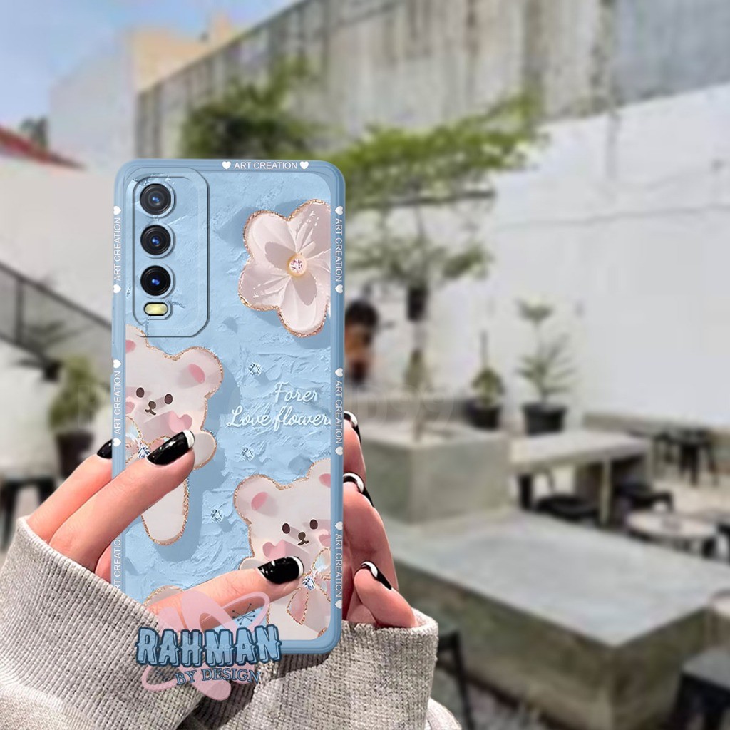 Case Vivo V2043 - Vivo V2026 - Vivo V2026 - Vivo V2029 Fashion Case Softcase Macaron Protect Camera 