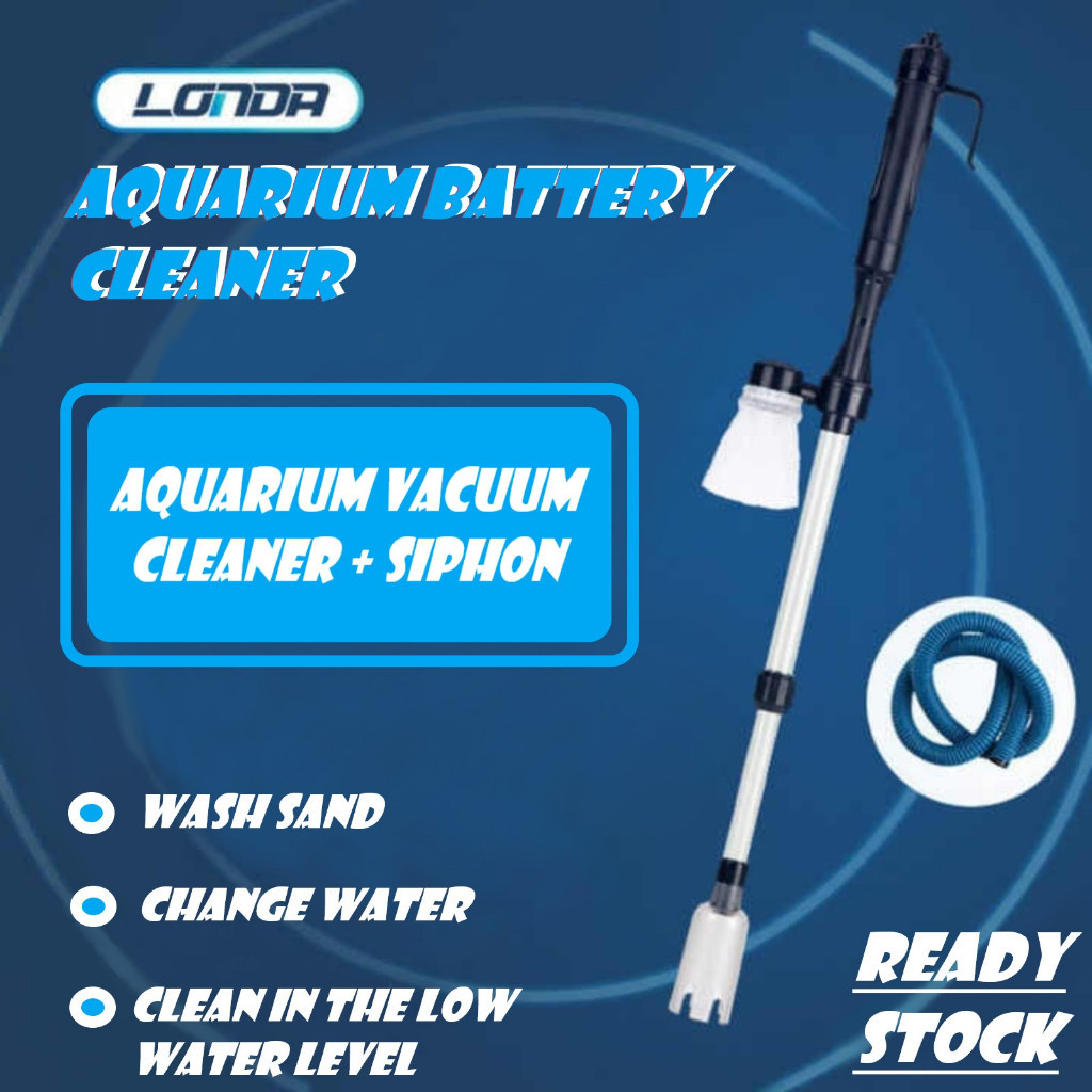 (FRESSY) Alat Sedot Kotoran Pembersih Aquarium Pompa Sedot Aquarium Vacum Cleaner