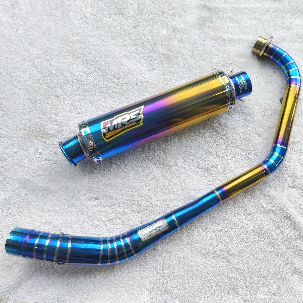 Knalpot Vixion New Satria Fu Karbu R15 CB150R CBR 150 Facelift Sonic Supra GTR Jupiter MX King Origi