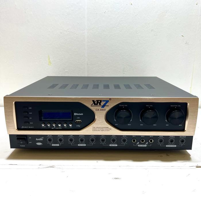 Amplifier XR7 CA 4800 Original Power XR 7 CA4800 Professional AMplifier Karaoke USB Bluetooth