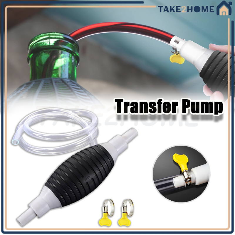 Tangan Penyedot/Pompa Bensin Manual/Penyedot Sedot Air Minyak Bensin Cairan Aquarium