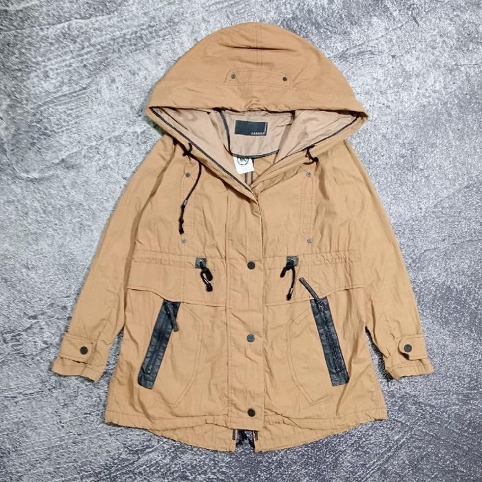 Jaket parka TANKUS big pocket coklat jaket casual murah size L