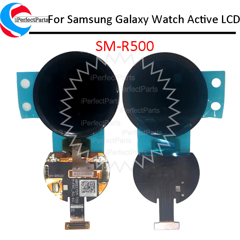 Super AMOLED For Samsung Galaxy Watch Active LCD SM-R500 R500 R760 R770 Display Touch Screen For Sam