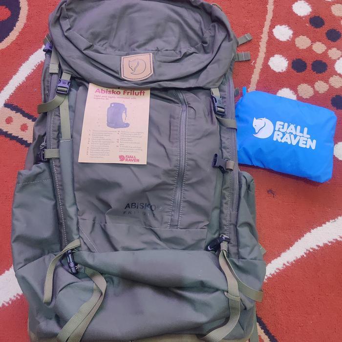 Fjallraven Abisko Friluft 45l NEW ORIGINAL CARRIER Tas Gunung