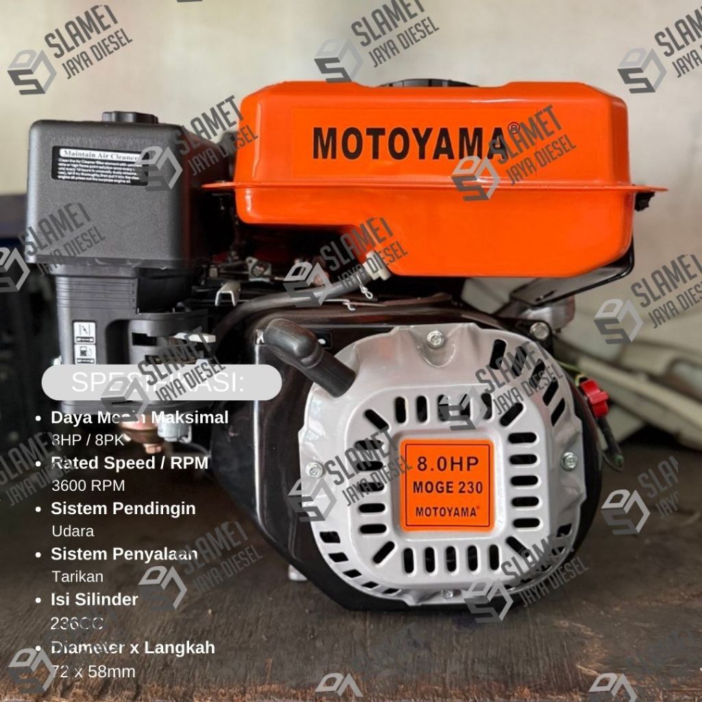 Engine Balap Motoyama MOGE230 - 8HP