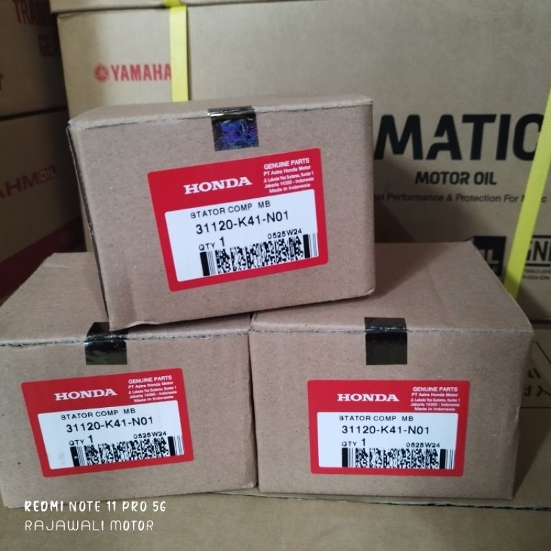 31120-K41-N01 Spul & Magnet (Stator Comp MB) – New Blade 125 FI & New Supra X 125 FI K41 AHM origina