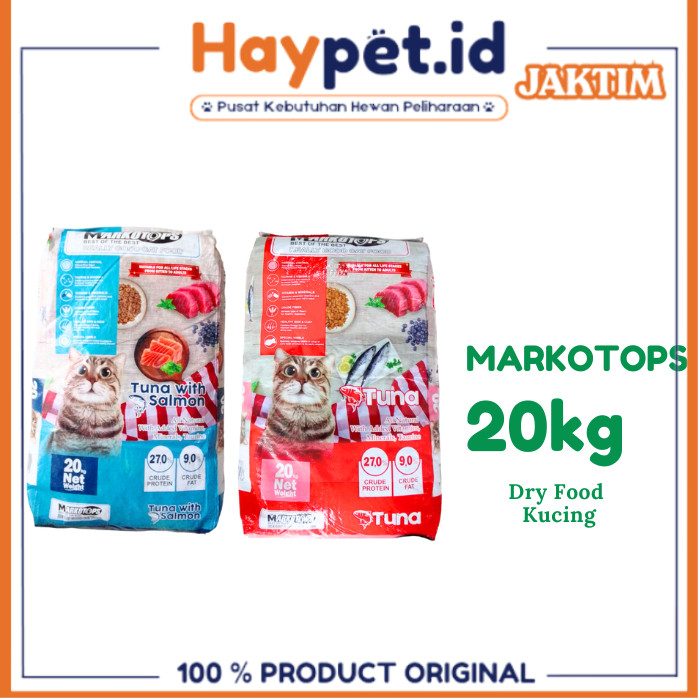 makanan kucing MARKOTOP ADULT 20KG