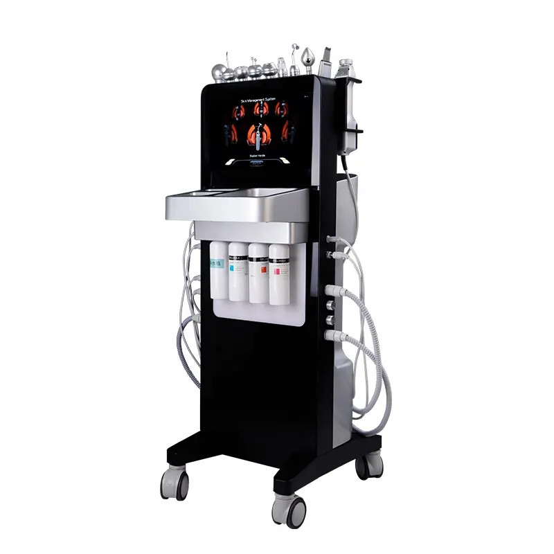 Hydra peel 10in1 Instrumen manajemen kulit baru pembersihan mendalam, instrumen manajemen kulit oksi