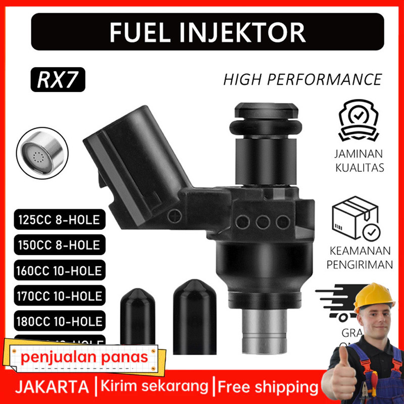 Injektor RX7 Racing Bore Up 125cc 150cc 160cc 170cc 180cc 200cc All Type Honda Series Vario Beat Pcx
