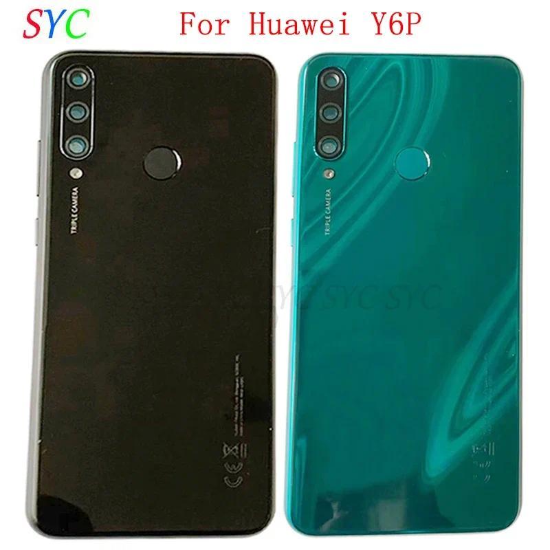Rear Door Battery Cover Housing Case For Huawei Y6P 2020 Back Cover Repair Parts