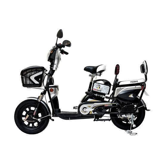 Sepeda Listrik Indobike Akasia 48V 12A - Hitam - Hitam