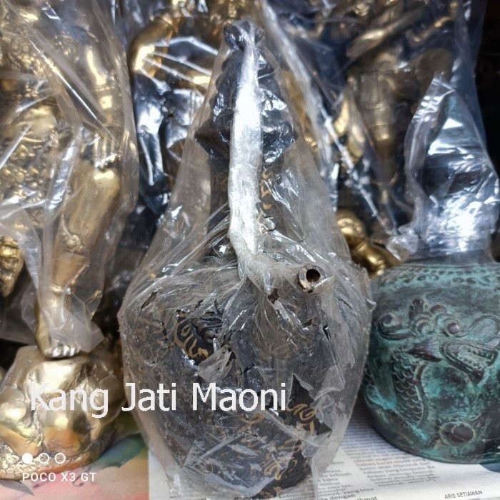 pusaka kendi berajah arab kuningan Asli Paling Mewah TRE433