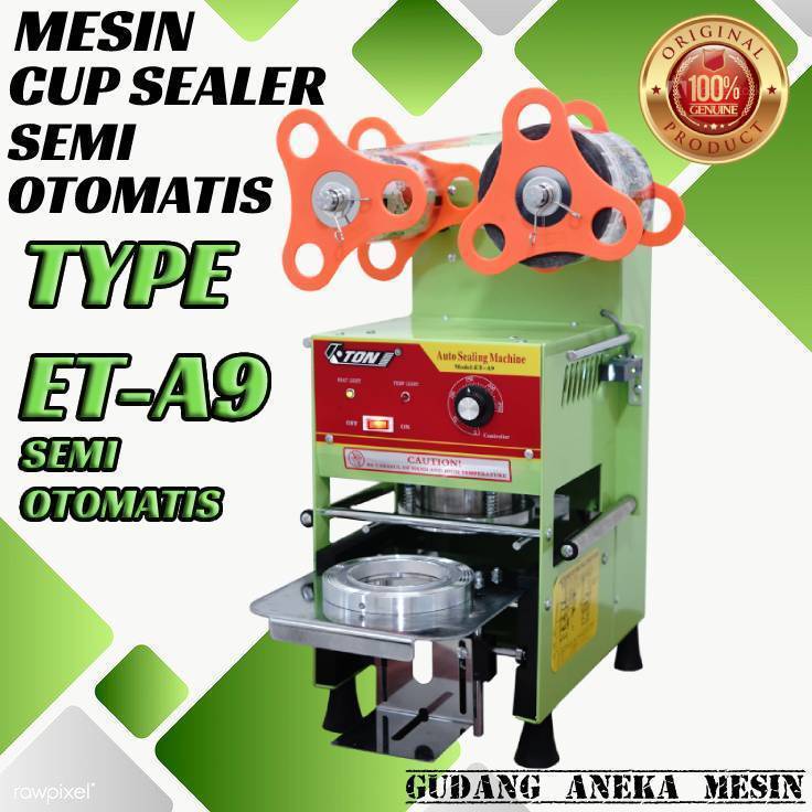 PROMO Mesin Cup Sealer Semi Otomatis ET-A9