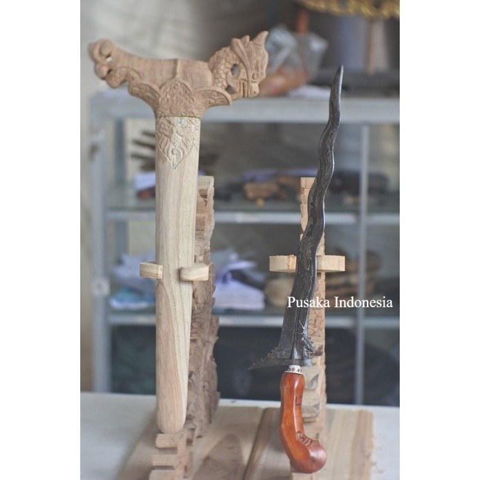 pusaka panimbal cinarita ukir naga alusan sepuh stw bkn majapahit matar toko PI