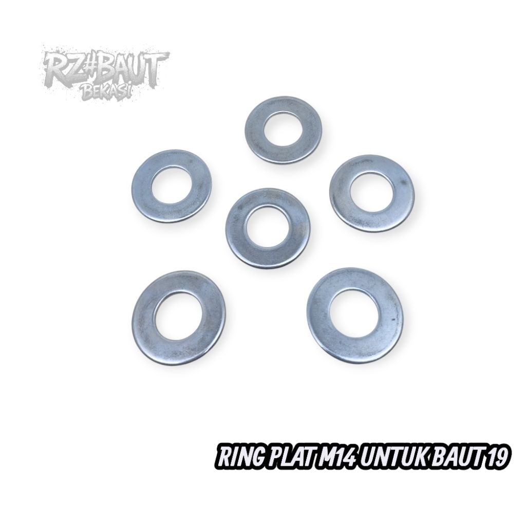 RING PLAT BAUT 19 M14 GALVANIS