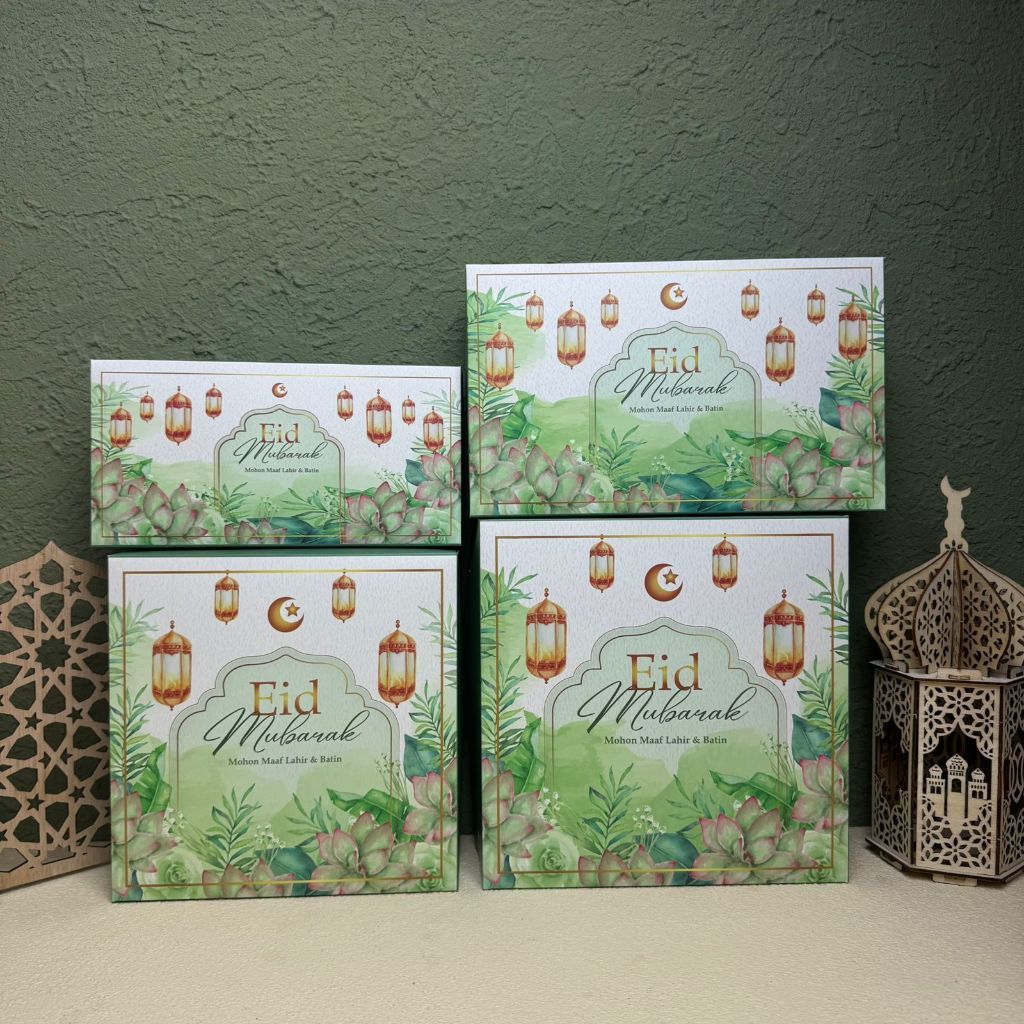 BOX KUE LEBARAN IDUL FITRI / DUS KUE KERING LEBARAN / KOTAK KUE KERING RAMADAN
