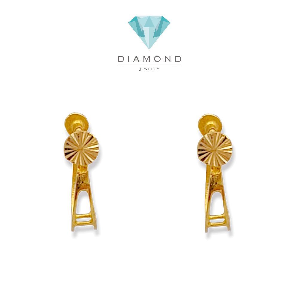 Hoop Gold Earring 23K / Anting Emas Hoop 23K / 328AMSWP1