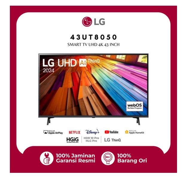 LG UHD Smart TV 4K 43 Inch 43UT8050