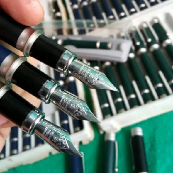 PS- Fountain Pen Iridium Germany Eksklusif. Pena Tinta Isi Nib.Mata KeciL.