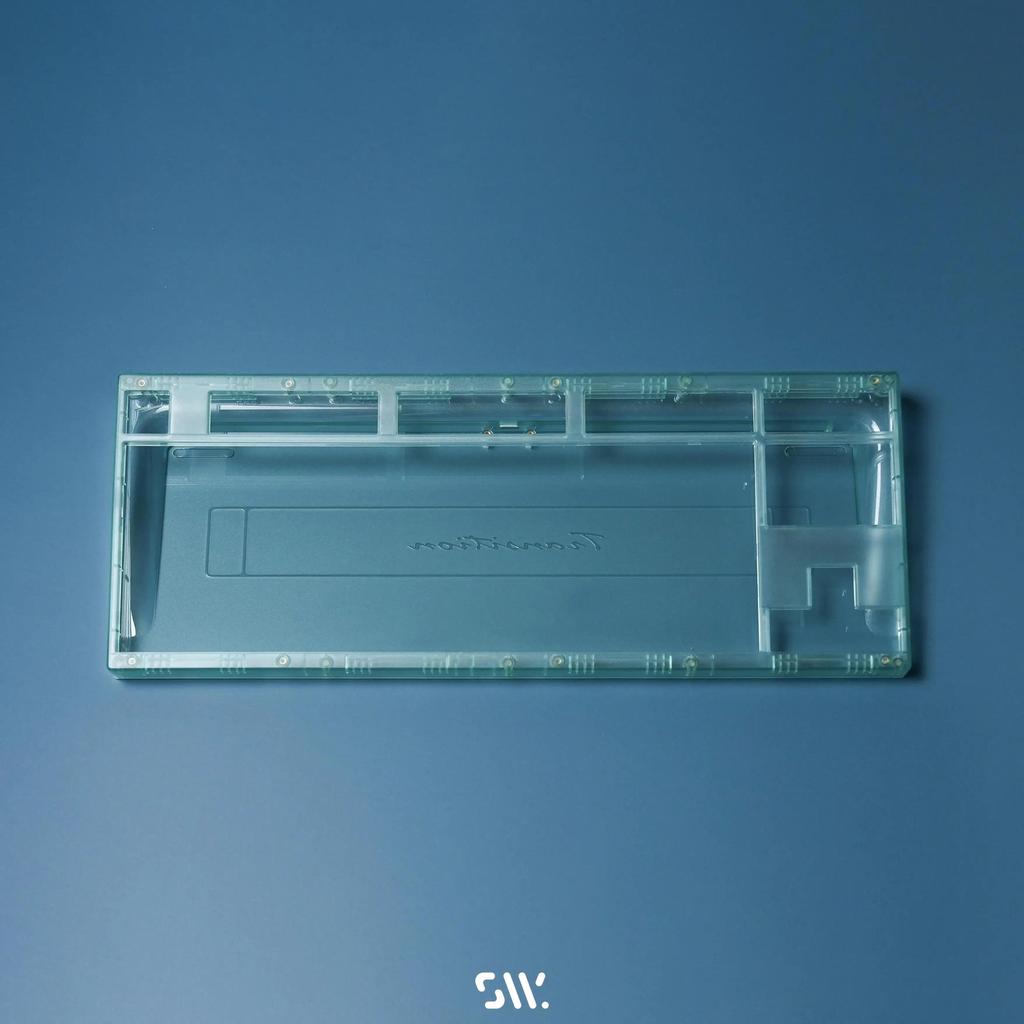 Transition Lite Mechanical Keyboard Kit Wird Transparent Flex Cut Support VIA Custom RGB PC Keyboard