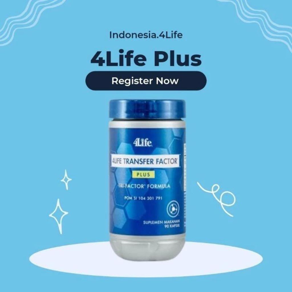 4Life Transfer Factor Capsul Tri Factor Formula Herbal SUPLEMEN KESEHATAN