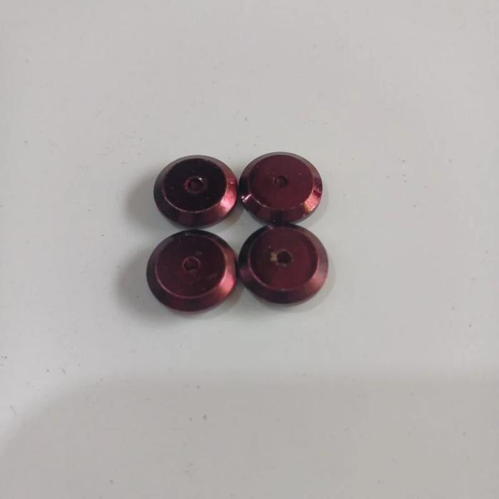 REP TAMIYA 95018 ADJUSTABLE MASS DAMPER / MAS DAMPER TIPIS [4PCS] - silver