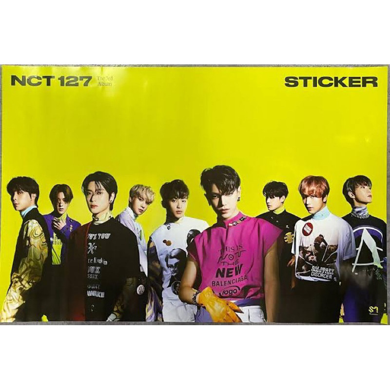[READY] Official Poster NCT 127 Sticker
