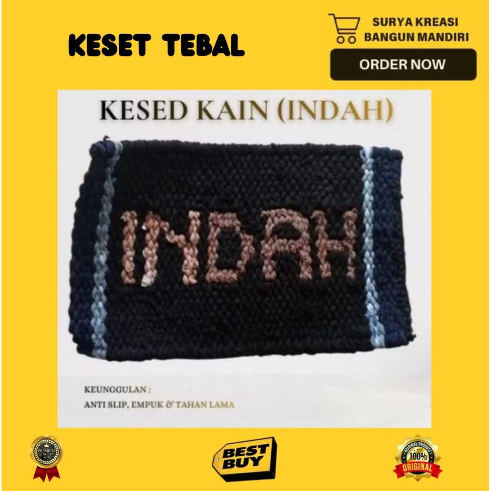 KESET TEBAL - KESET TENUN - KESET ANYAM - KESET KAMAR MANDI - KESET INDAH