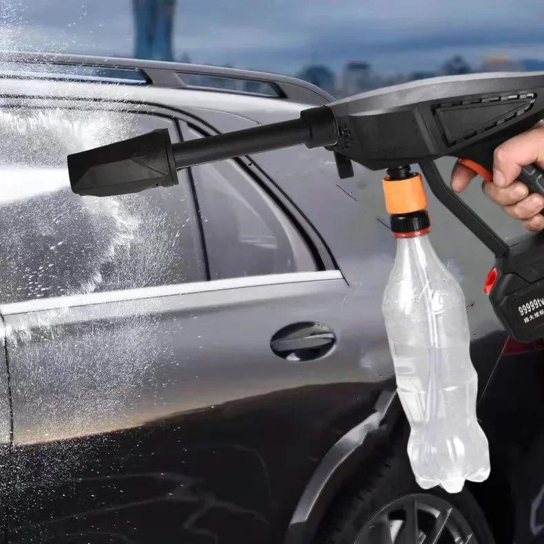 300W Wireless Cleaning Machine High pressure Spray  Household Portable 48VF 68VF Lithium Battery Car