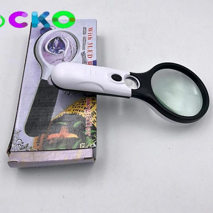 kaca pembesar LED