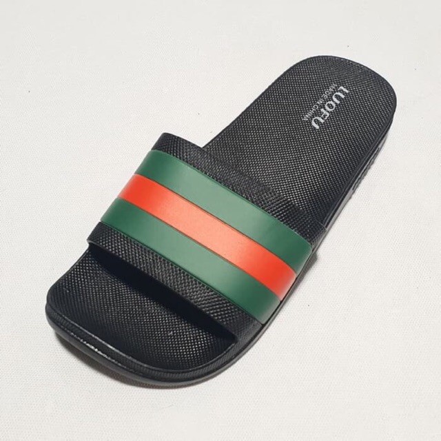 Luofu Sandal Pria Jelly Ternyaman Anti LicinLuofu Bara Bara