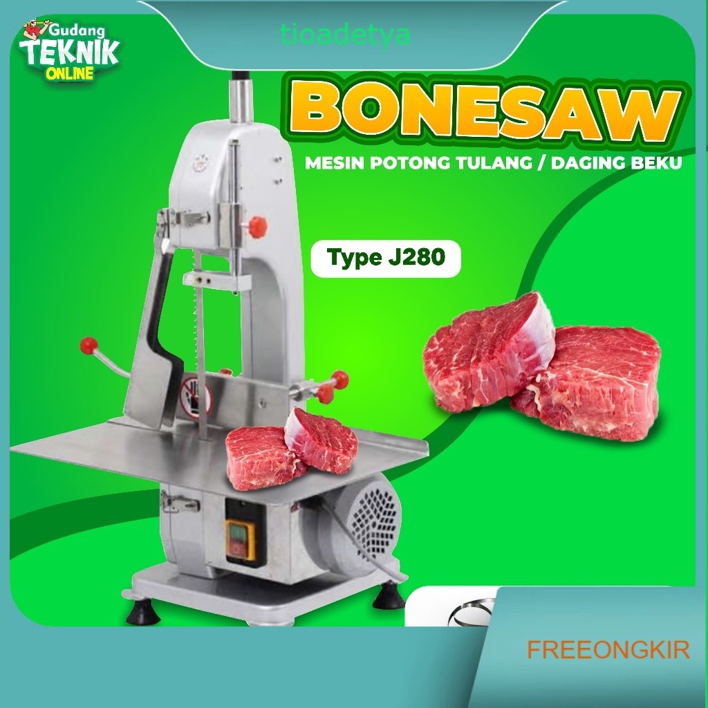 Bone Saw MTX-J280 CB280 MATRIX CARLTON / Mesin Pemotong Tulang Potong Daging Ayam Sapi Beku Ikan lau