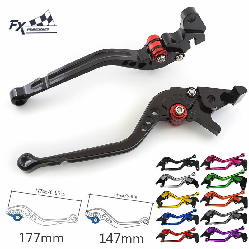For Suzuki GSXR600 GSXR750 GSX-R GSXR 600 750 K6 K7 K8 K9 2006-2010 CNC Brake Clutch Lever Motorcycl