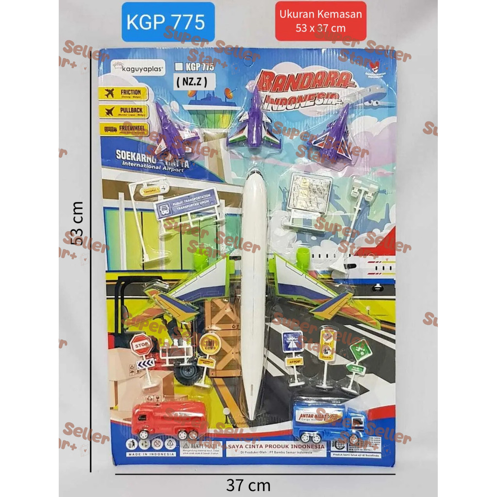 Mainan Pesawat Airport / Mainan Kendaraan Bandara Pesawat Airport / Pesawat Mainan