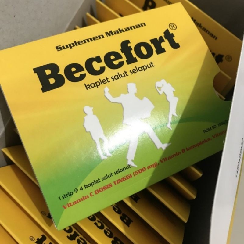 BECEFORT Suplemen Makanan 5strip 20kaplet