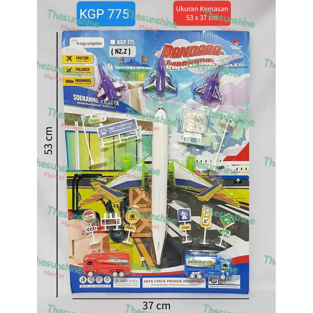 Mainan Pesawat Airport / Mainan Kendaraan Bandara Pesawat Airport / Pesawat Mainan
