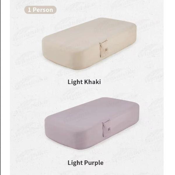 COVER SPREI KATUN KASUR ANGIN NATUREHIKE PNH22DZ001 - DOUBLE PURPLE