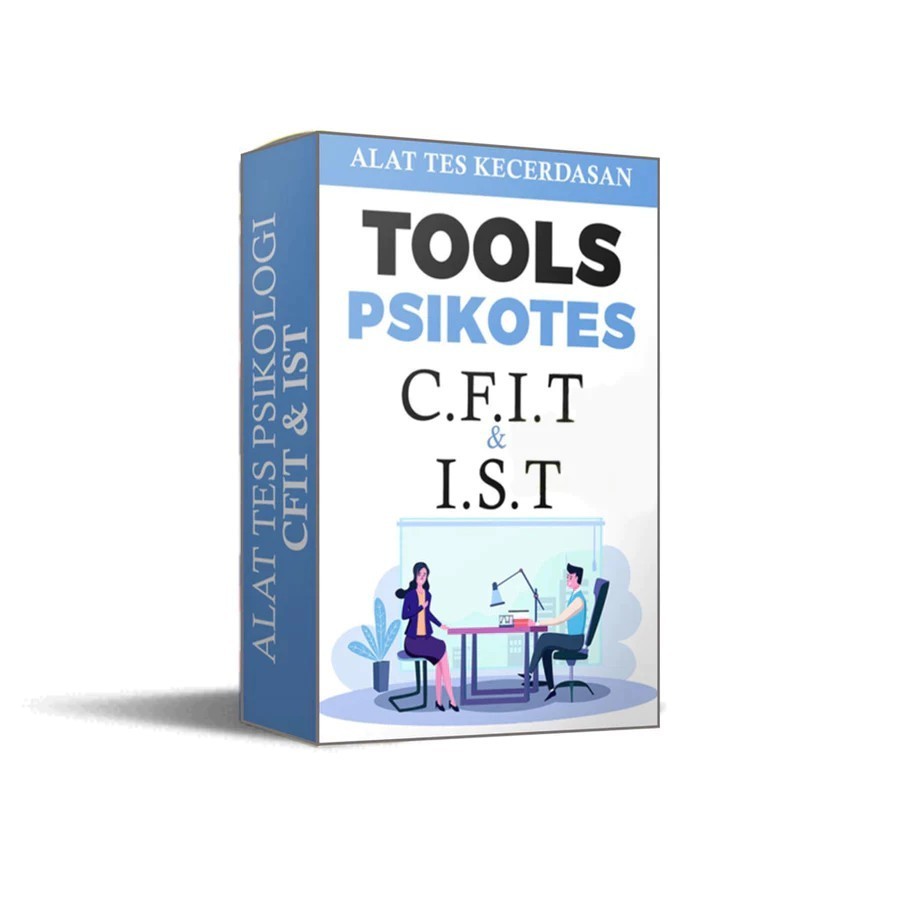 TOOLS PSIKOTES - Alat Tes Psikologi CFIT & IST - Pengukur Kecerdasan IQ