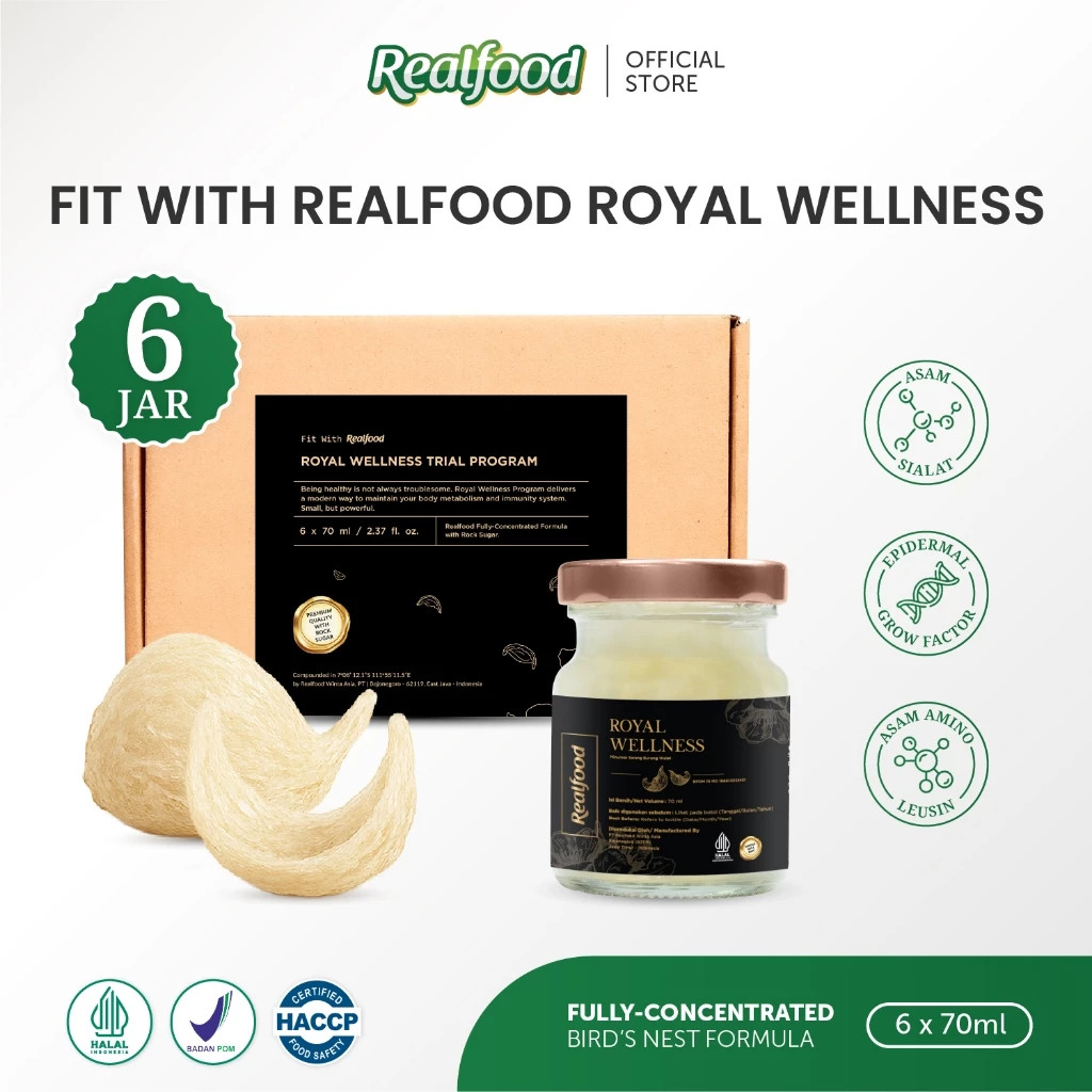 Realfood Royal Wellness Sarang Burung Walet