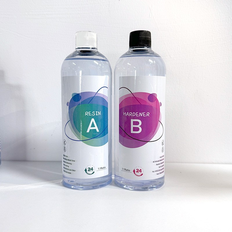 Epoxy Resin Kit 540ML Bening Dan Kuat Cocok Untuk Seni Resin Joran Carbon Dan Lapisan Meja