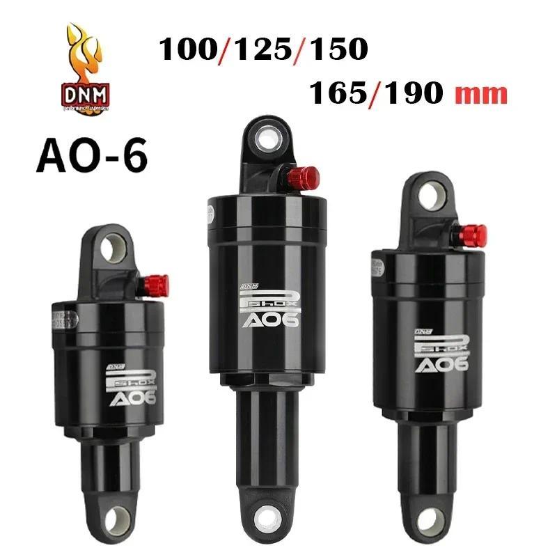 DNM AO-6 MTB Air Rear Shock Absorber 100/125/150/165/190mm Peredam Kejut Skuter Listrik Lipat Akseso