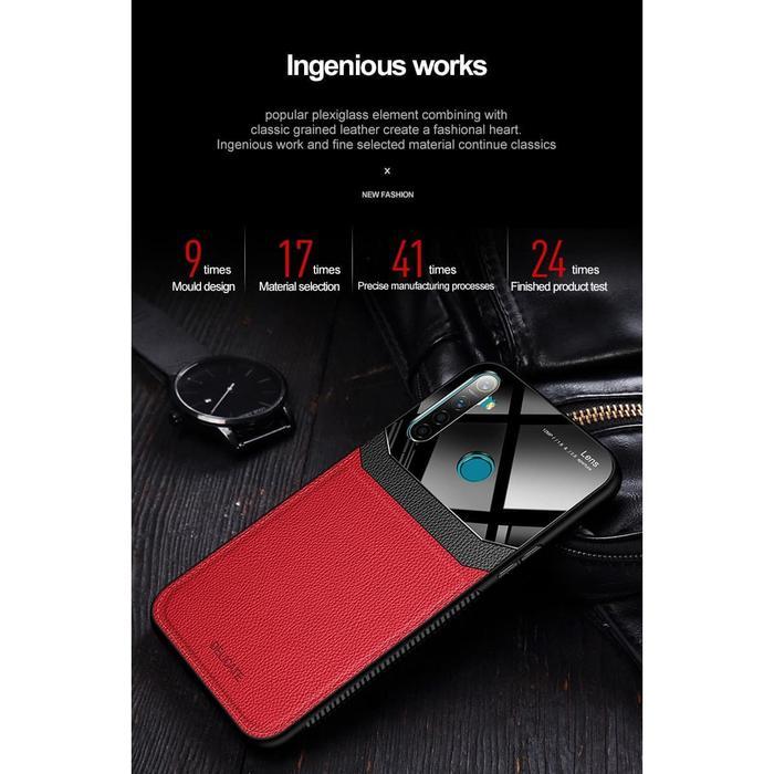 Case For XIAOMI MI CC9 PRO / MICC9 PRO FUNDOS PU LEATHER CASE ORIGINAL HARD TPU - BIRU NAVY, MI CC9 