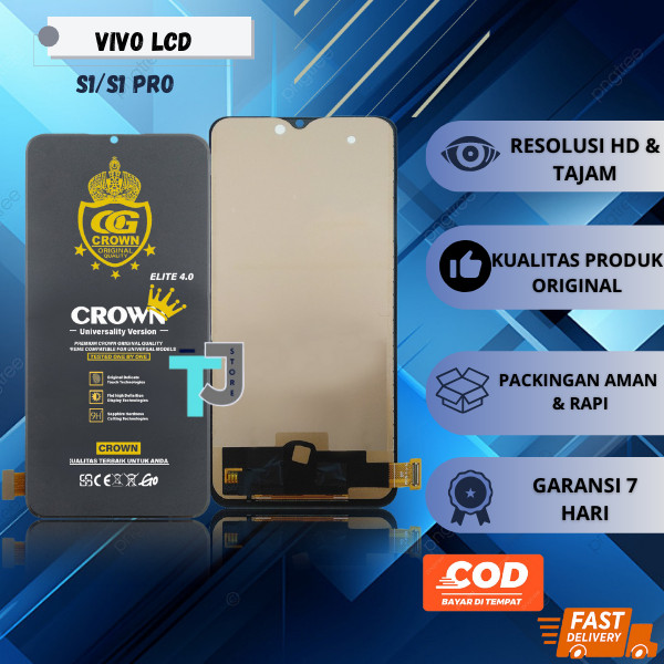 LCD TOUCHSCREEN VIVO S1 1907 / S1 PRO 1920/ Y7S / Y9S ORIGINAL FULLSET COMPLETE / LCD VIVO S1 / LCD 