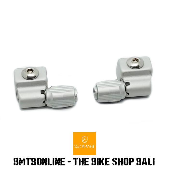 Velo Orange Dajia Downtube Cable Stop with Adjuster Pair
