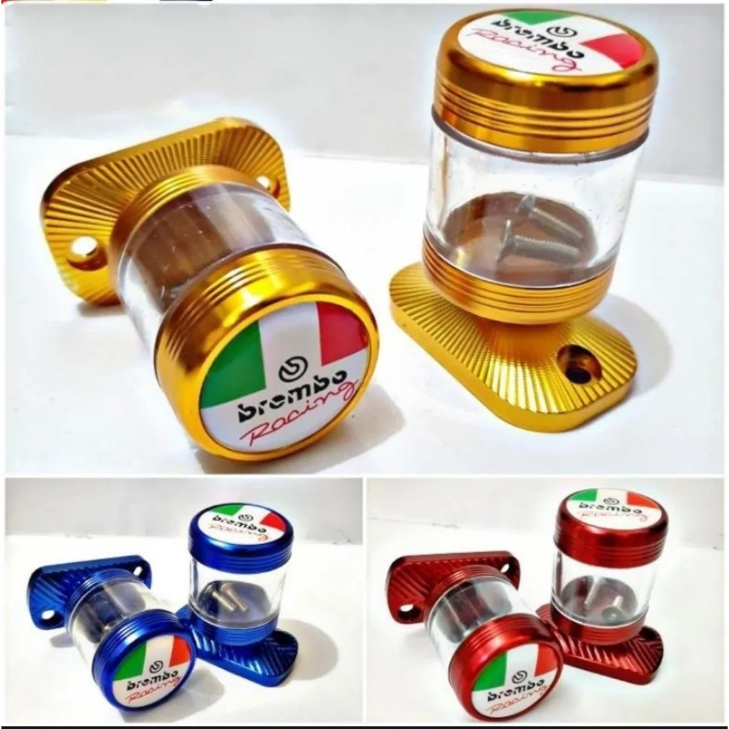 BREMBO - Tutup Minyak Rem Variasi - Wadah Minyak Rem Honda Beat Vario Scoopy